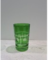 Set de 6 Verres à Thé Nœud  Cut Vert