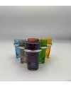 Set de 6 Verres Traditionnel Multi couleurs  Argenté