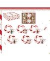 COFFRET 6 TASSES A CAFE EN PORCELAINE NUTCRACKER TWIST