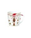 MUG 35CL EN PORCELAINE DANS UNE BOITE METAL NUTCRACKER TWIST