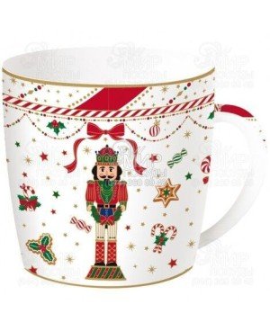 MUG 35CL EN PORCELAINE DANS UNE BOITE METAL NUTCRACKER TWIST