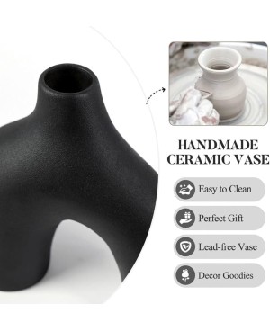 Vase en Céramique noir Moderne