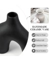 Vase en Céramique noir Moderne