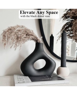 Vase en Céramique noir Moderne