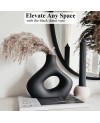 Vase en Céramique noir Moderne