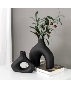 Vase en Céramique noir Moderne