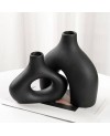 Vase en Céramique noir Moderne