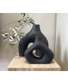 Vase en Céramique noir Moderne
