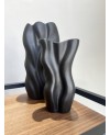 Vase en Céramique noir Moderne GM