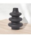 Vase en Céramique noir Moderne Pm