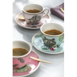  Set de 6 tasses à café Animalier - HENRIETTE
