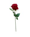Rose Rouge Fleur Artificielle - Plante Déco Maison Prix