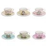 Set de 6 tasses à café Animalier - HENRIETTE