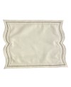 Sets de Table Écru Beige Argenté - Linge de Table Prix