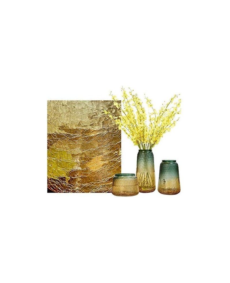 Vase en Verre Vert Orange - Décoration Maison | Prix