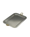 Plateau Rectangulaire en Inox & Gold MM