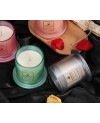 Bougie Parfumée avec Couvercle en Verre - Plusieurs Couleurs