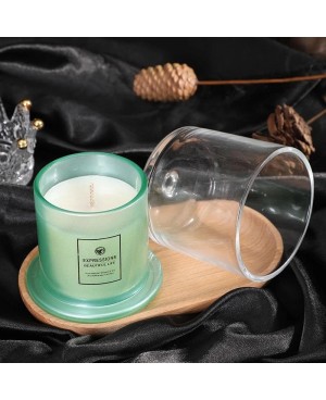 Bougie Parfumée avec Couvercle en Verre - Plusieurs Couleurs