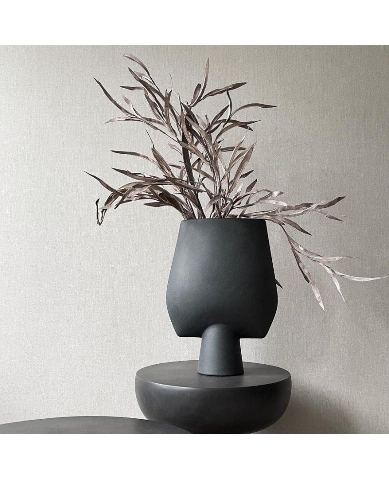 Vase Céramique Noir Moderne - Objets Déco Maison | Prix