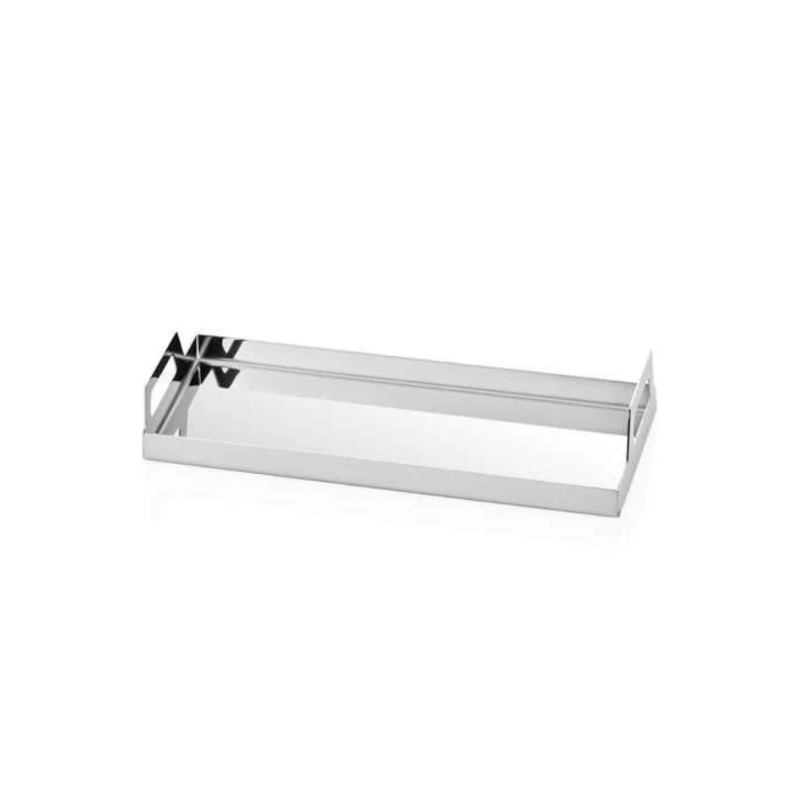 Plateau Prestige Rectangulaire Inox 9x21cm - NARIN