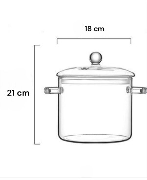 Soupière en Verre 3L