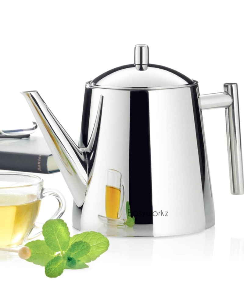 Théière en Inox 1.5L Avec filtre