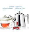 Théière en Inox 1.5L Avec filtre