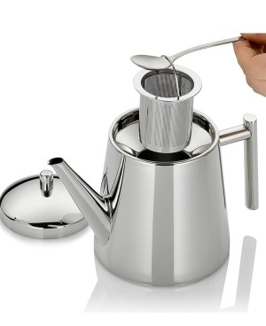 Théière en Inox 1.5L Avec filtre