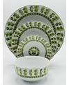Service de Table 24pcs en Porcelaine Vert - Prix