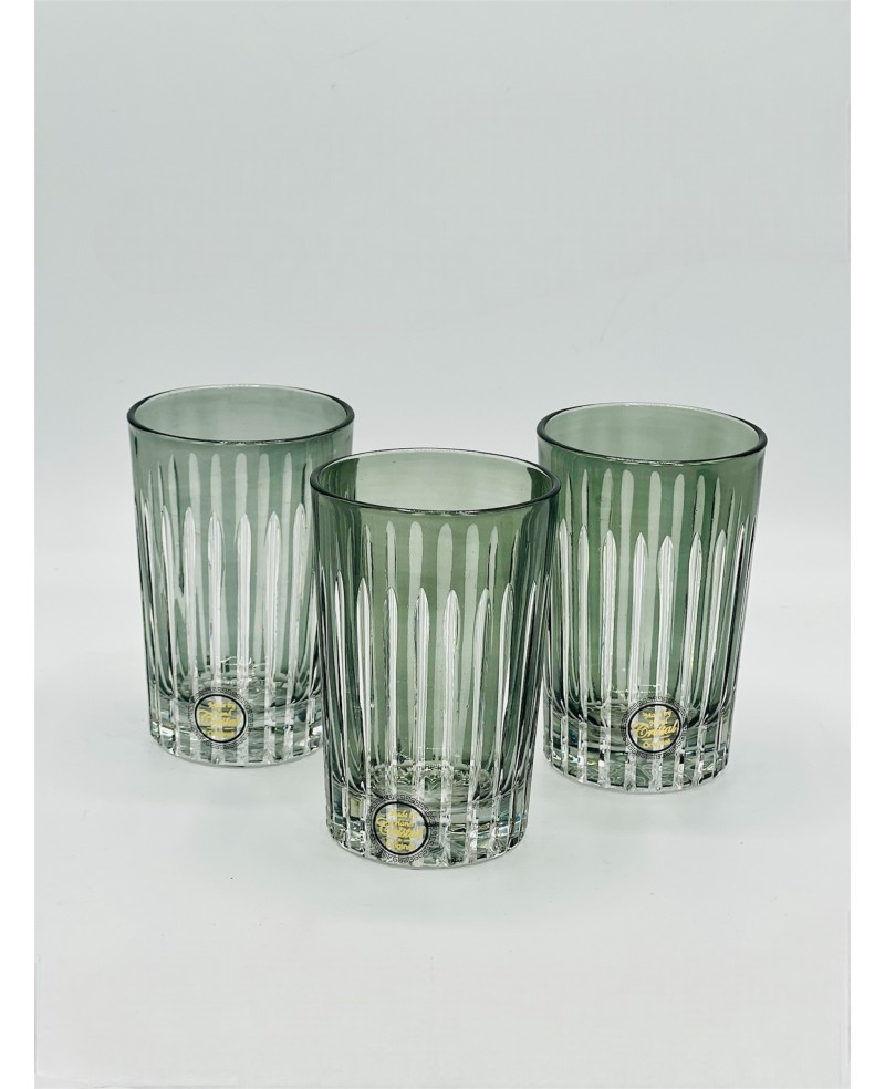 Set de 6 verres de Thé Gris