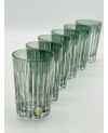 Set de 6 verres de Thé Gris