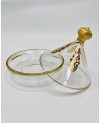 Tajine en Verre Doré: Plats de Présentation - Prix