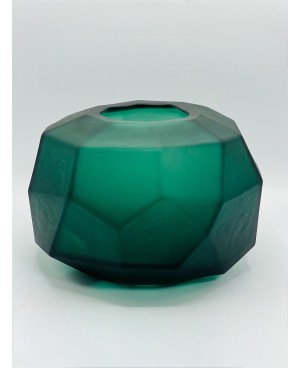  Vase en Verre Vert Mate PM, Décoration Maison - Prix