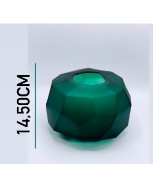 Vase en Verre Vert Mate PM, Décoration Maison - Prix