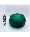 Vase en Verre Vert Mate PM, Décoration Maison - Prix