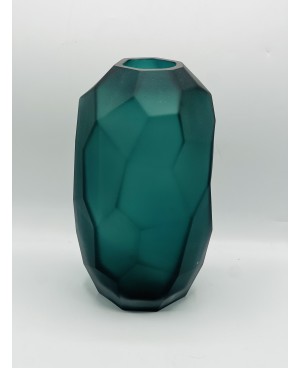  Vase en Verre Vert Mat - Décoration Maison | Prix
