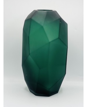  Vase de Fleur en Verre Vert GM - Décoration Maison Prix