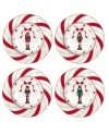 Coffret Assiettes Dessert NUTCRACKER Twist - Prix Art de Table