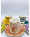 Coffret de 6 Tasses à Café - Palm