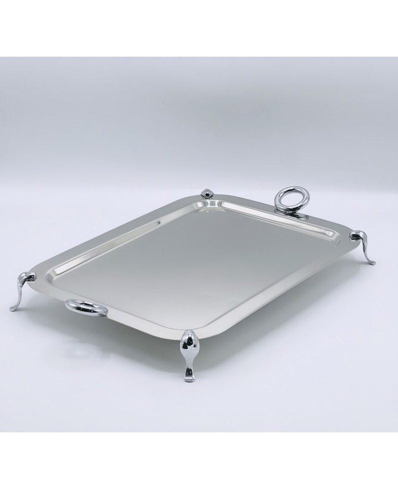 Plateau rectangulaire sur pied chris inox mm