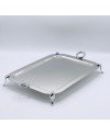 Plateau rectangulaire sur pied chris inox mm