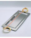 Plateau inox gold PM