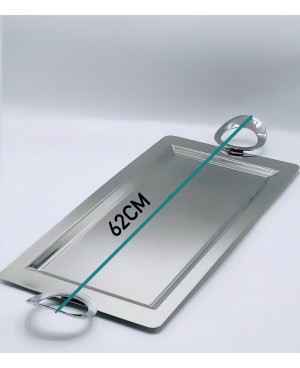 Plateau inox silver