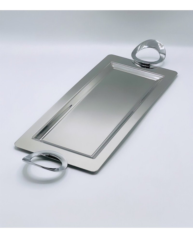 Plateau inox silver PM