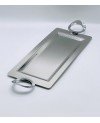 Plateau inox silver PM