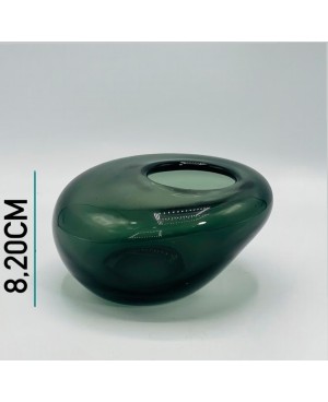 Vase en Verre Vert PM