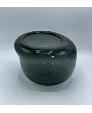  Vase en Verre Vert MM
