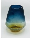 Vase en Verre Bleu MM