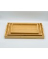 Set de 3 plateaux en Bambou