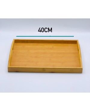 Set de 3 plateaux en Bambou